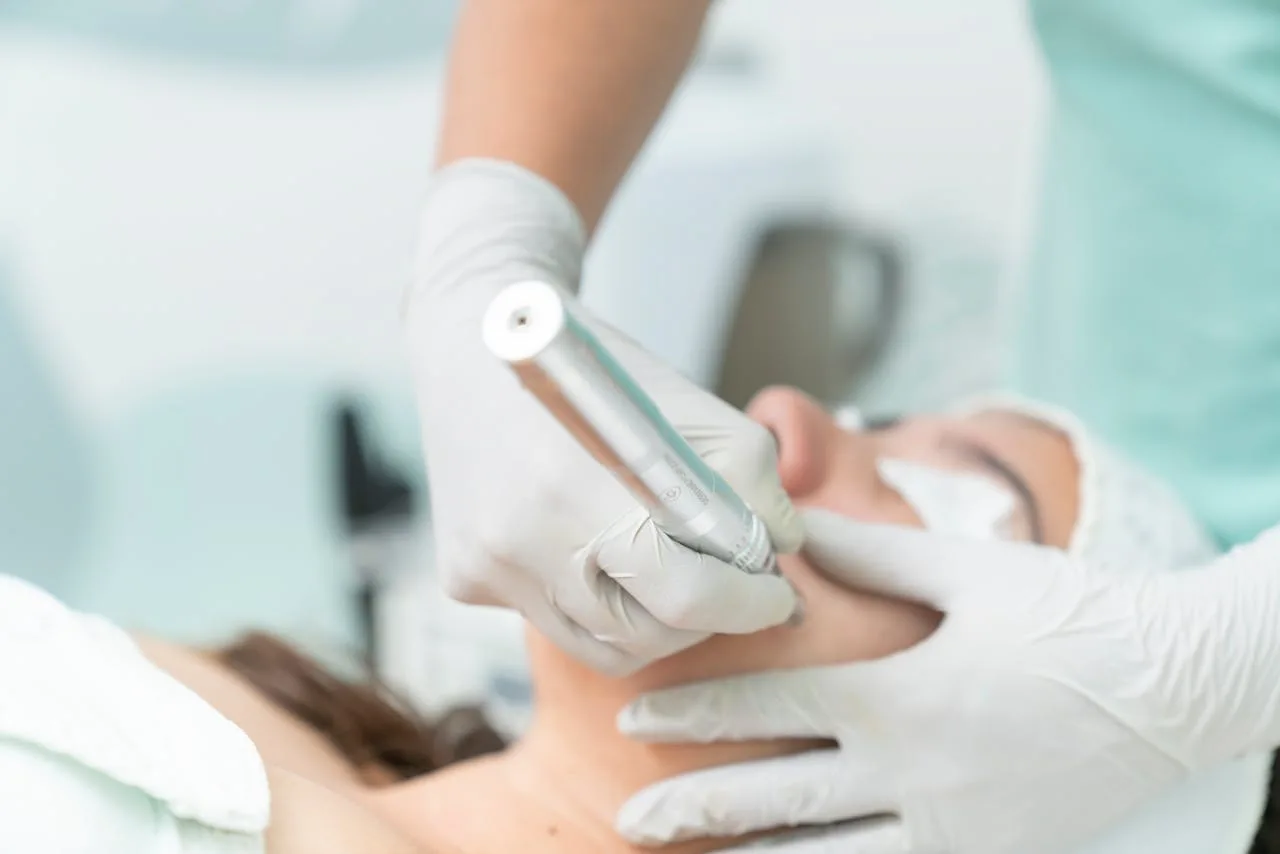 Medical director consulting with med spa clinic owner