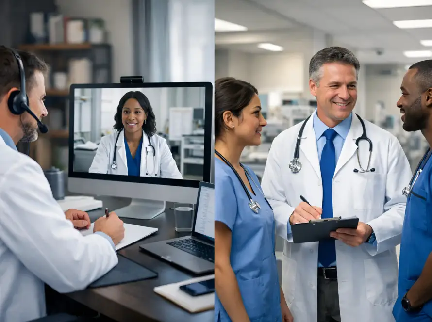 Virtual vs On-Site Medical Directors